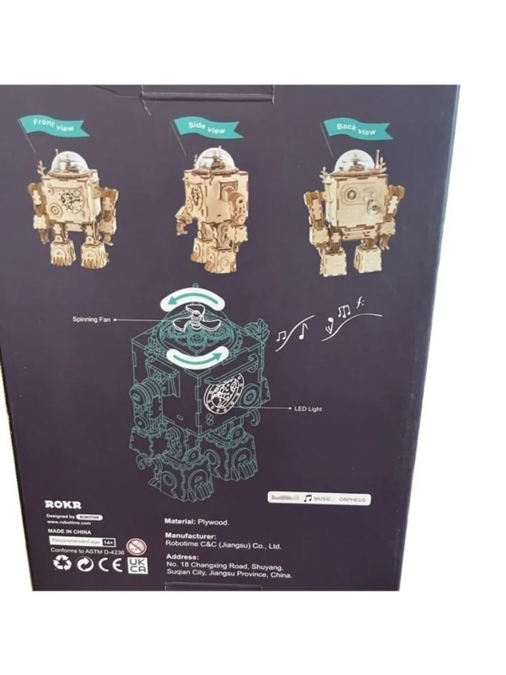 ROKR new box